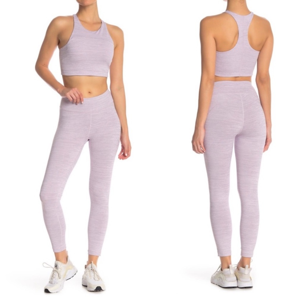 Outdoor Voices Tech Sweat Flex Leggings in Bloom S